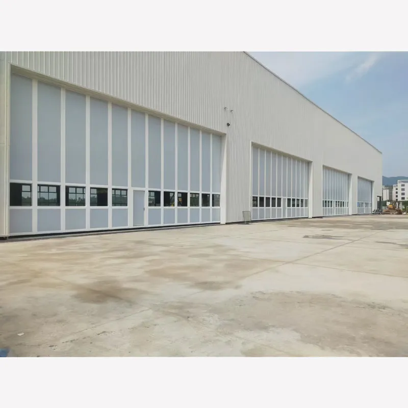 Боковые раздвижные ангарные ворота (1)