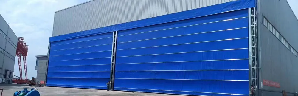 Гибкие ангарные ворота (9)