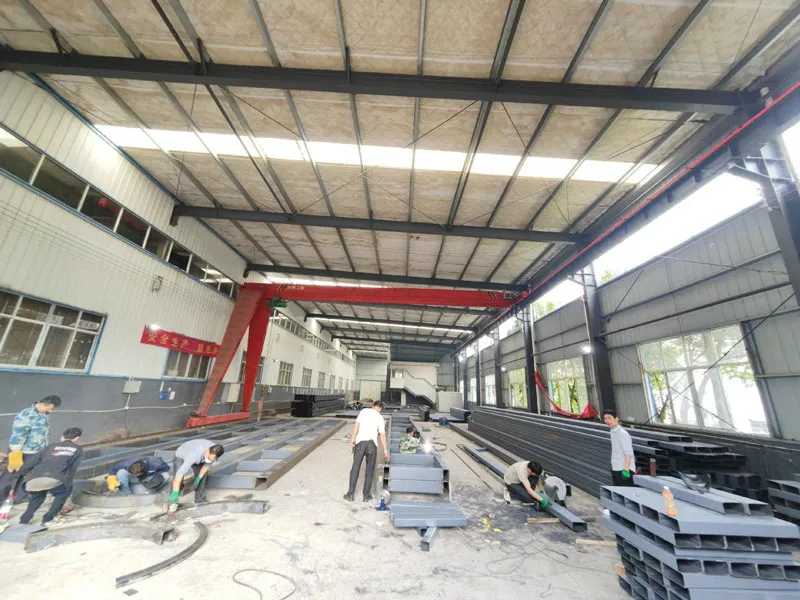 Участок по производству ворот для военных ангаров