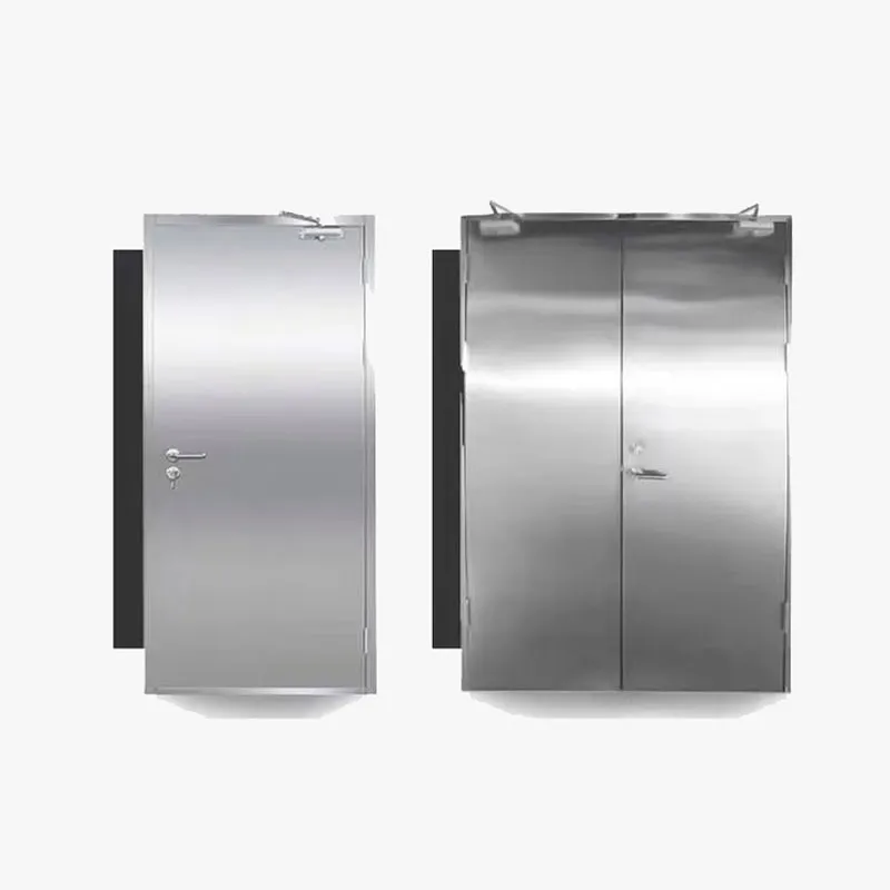 Огнестойкие двери из нержавеющей стали (2)